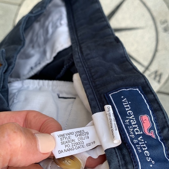 VINEYARD vines by Shep & Ian 11” Stretch Breaker Shorts -  Navy - Picture 14 of 15